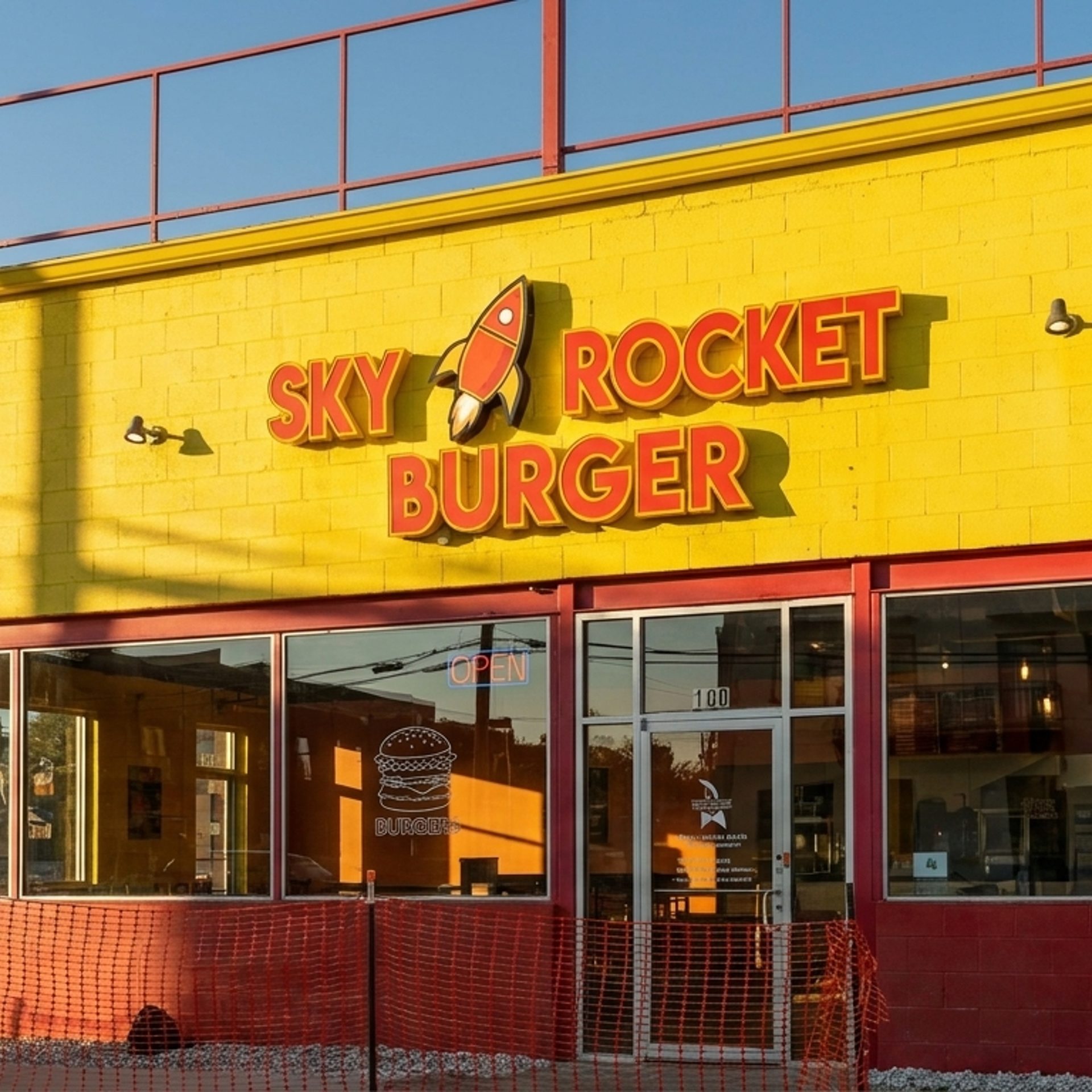 Welcome to Sky Rocket Burger - Dallas