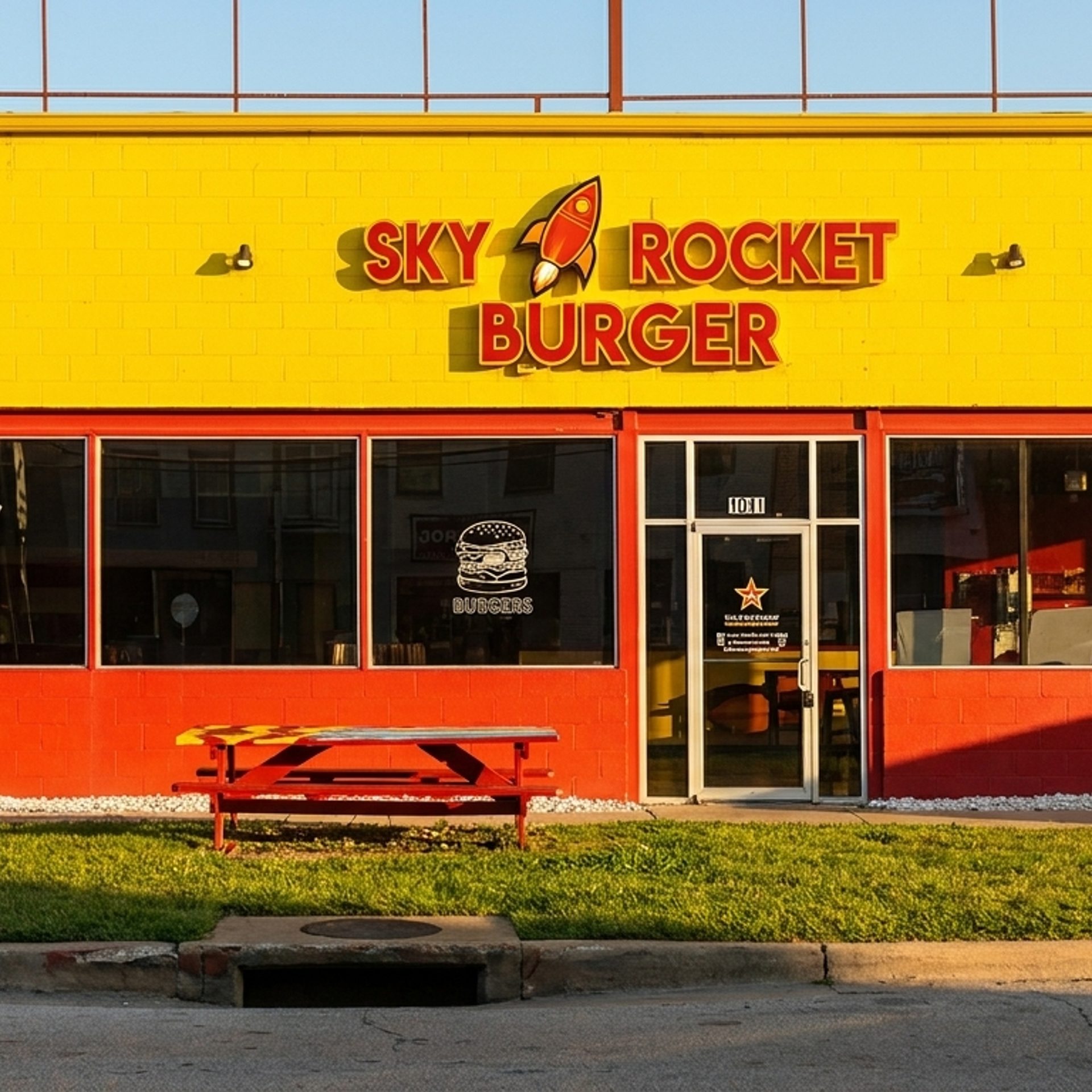 Welcome to Sky Rocket Burger - Lewisville