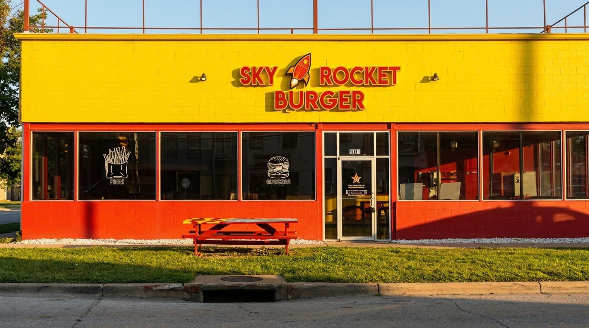 Welcome to Sky Rocket Burger - Lewisville
