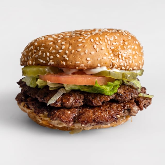 2. Double Burger.