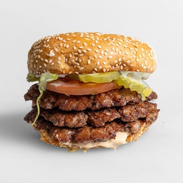 Triple Burger.